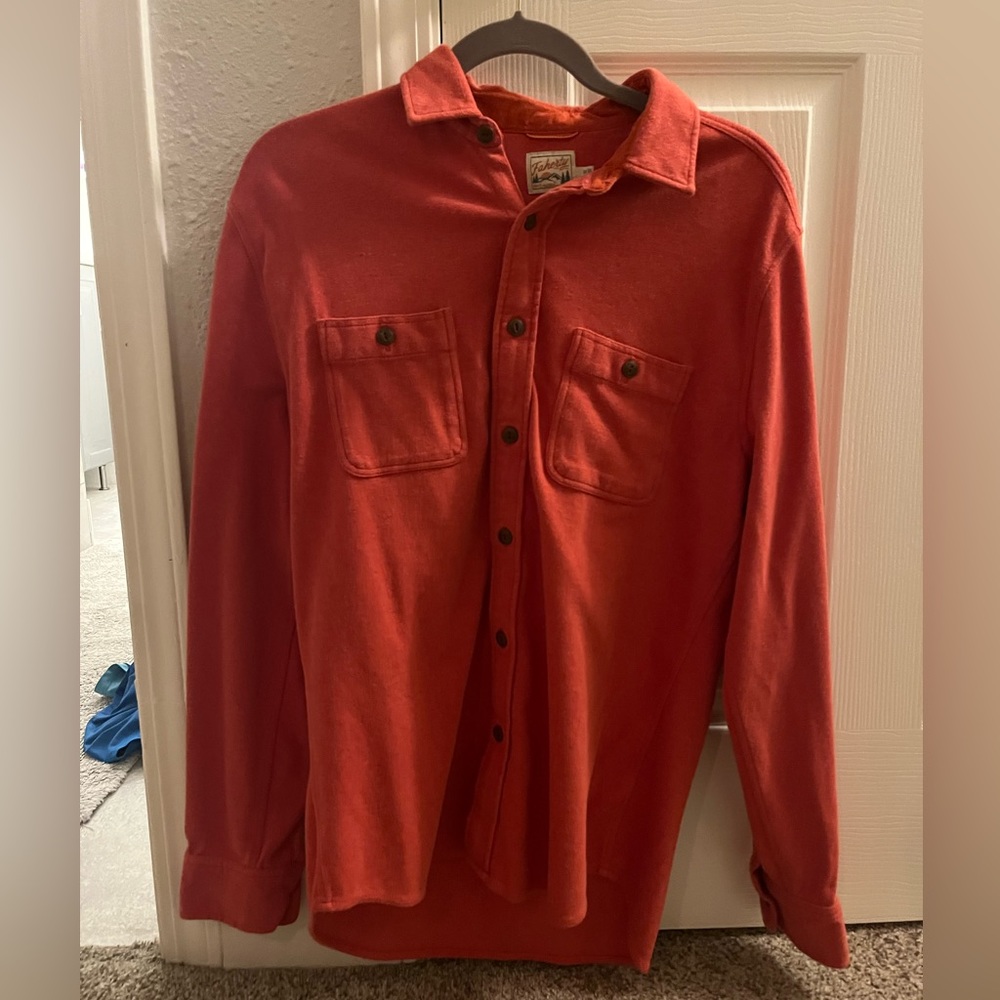 Faherty men’s mid weight flannel (M)